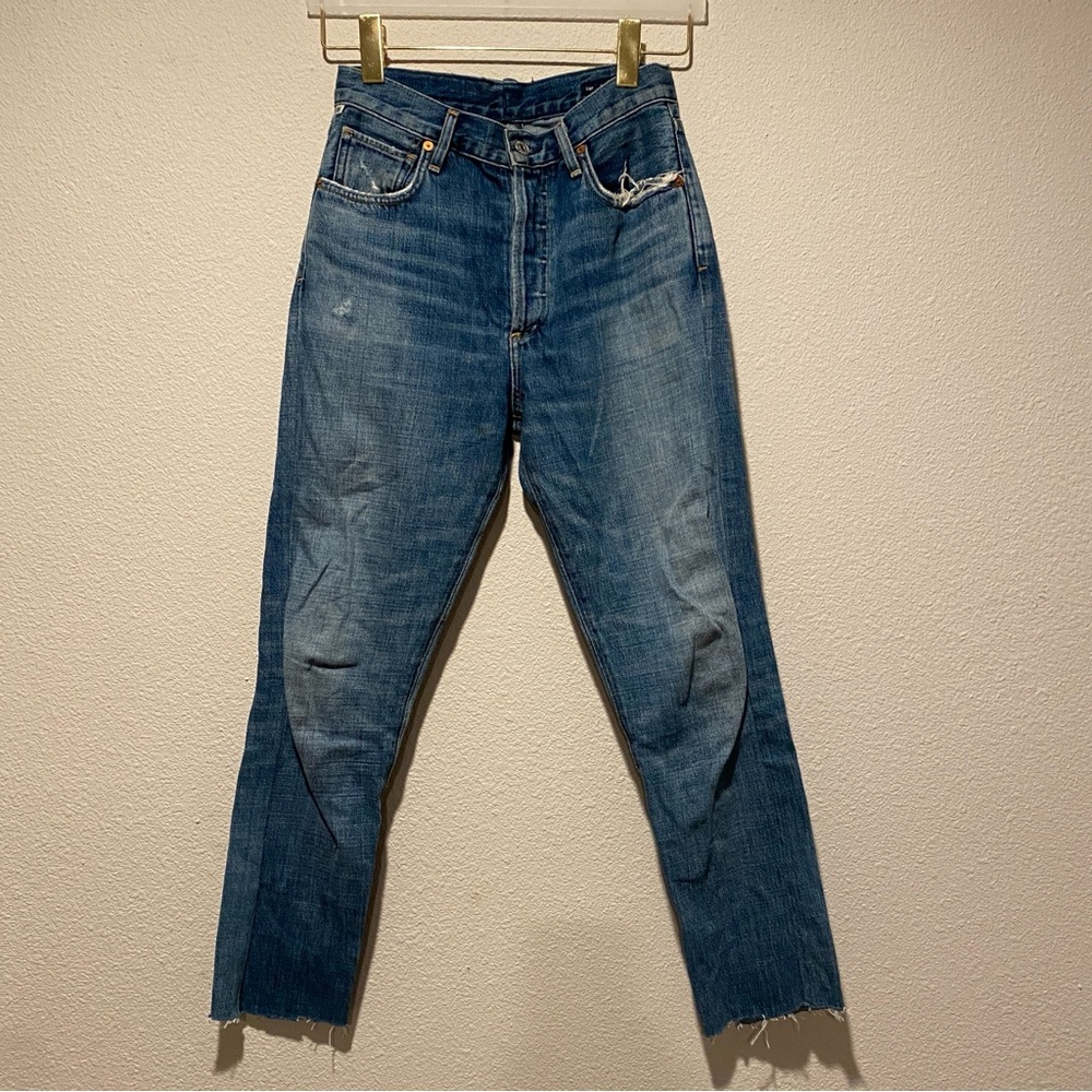 Citizens of Humanity‎ Ilya Jeans Size 24 High Rise Crop Classic Fit
